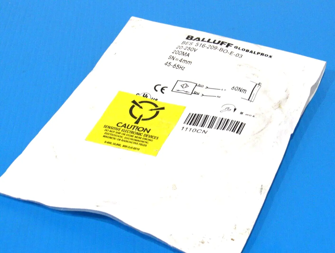 NEW BALLUFF BES 516-209-BO-E-03 PROXIMITY SENSOR BES516209BOE03