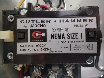 MCC Unit 10 hp, Nema 1