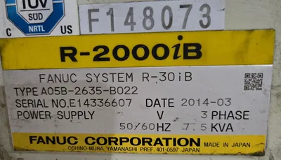 Used 2014 FANUC R-2000IB/210F + R30IB Robots Michigan US | iGAM Industrial Marketplace #177239