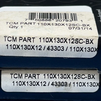 NEW TCM 110x130x12sc
