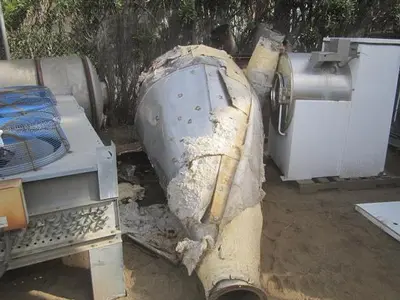 Separator, Cyclone, 54" X 9', S/st, Air, 6'10" Cone, 10" Disc #S737333