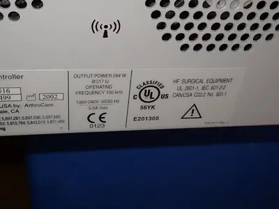 Arthrex / Arthrocare Arthroscopy Pump / Controller