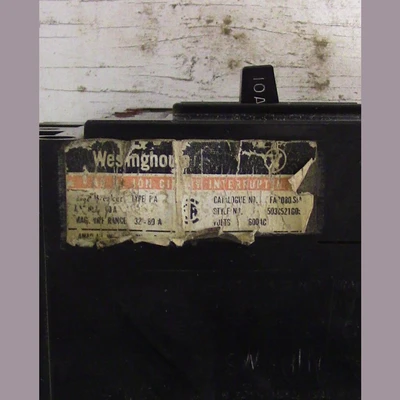 Westinghouse 3 Pole 10 Amp FA Breaker