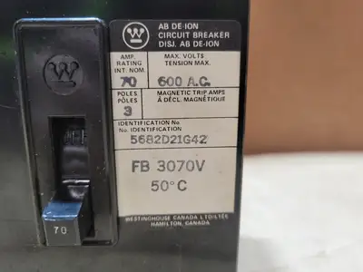 USED WESTINGHOUSE FB3070V