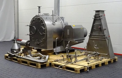 Siebtechnik Tema H-700 Conturbex centrifuge, 1.4581 SS.