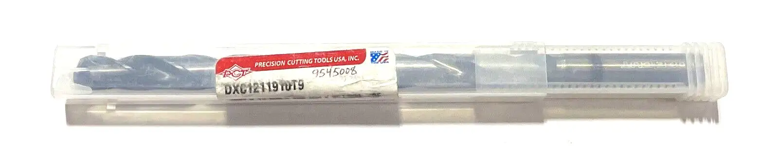 PCT 11.9mm Solid Carbide Drill 12xD TiAlCN Coating 140° Coolant Thru 2FL  USA
