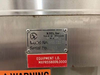 Used KHS MSB 3-10 Agitators, Blenders, Mixers | Beverage Industries #1359561