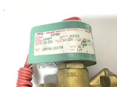 ASCO 8344CO25 1/4″Pipe SOLENOID VALVE 4-WAY