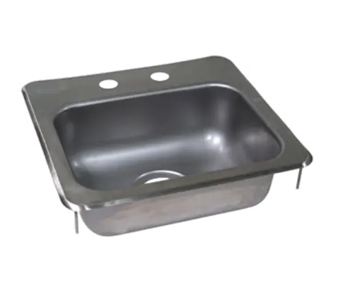 John Boos PB-DISINK151506 (1) Compartment Drop in Sink - 12 1/2" x 10 1/2"