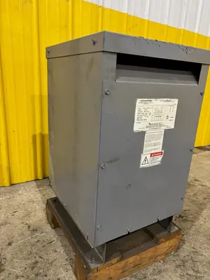 15 KVA POWERTRAN  240 <-> 208Y/120 VOLT ELECTRICAL TRANSFORMER: YOBRO #24046
