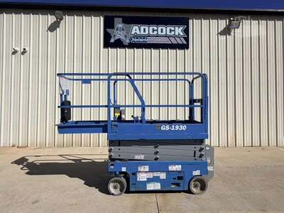 Used 2019 GENIE GS1930 Scissor Lifters Texas US | Adcock Equipment USA #1519432