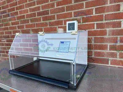 USED FLOW SCIENCES FS2015 BKGVA 3 FT TOP MOUNT VENTED BALANCE SAFETY ENCLOSURE