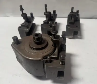 Lot of 4 Original Multifix Type C Lathe Tool Holders Switzerland Germany Made