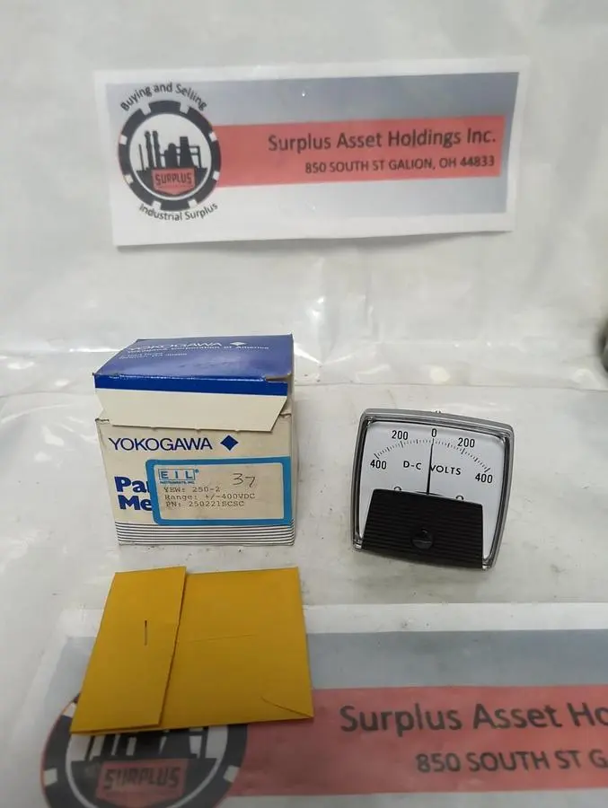 New | in-Stock YOKOGAWA 250221SCSC Voltmeters Ohio US | Surplus Asset Holdings #1365553