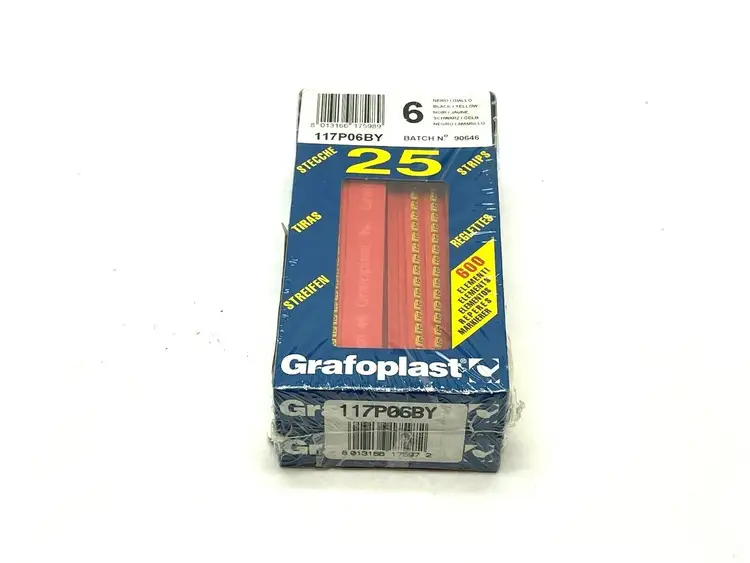 New | in-Stock Grafoplast 117P06BY Blank Label Michigan US | Maverick Industrial Sales #1401835