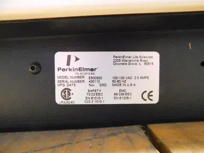 Used PERKIN ELMER E500500 Miscellaneous Laboratory Equipment Texas US | Aucto #1455861