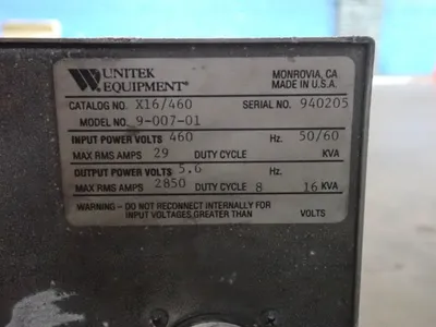 USED UNITEK MIYACHI 900701