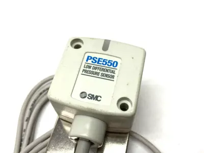 USED SMC DIFFERENTIAL PRESSURE SENSOR, LOW PRESSURE