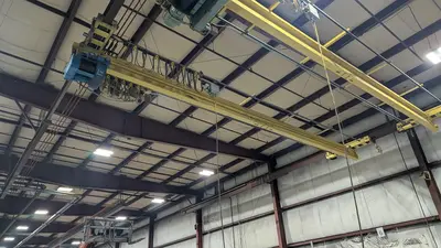 SHAW BOX 1 Ton Cranes - Overhead, Bridge | Highland Machinery & Crane (4)