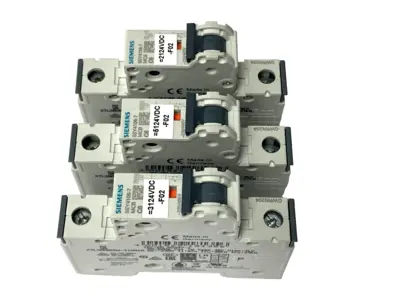 USED SIEMENS MINIATURE CIRCUIT BREAKER 1-POLE 6A 230/400V