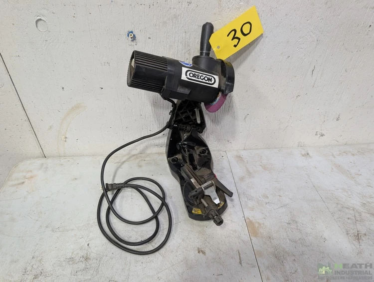 Used _UNKNOWN_ OREGON MODEL U72000 9 IN CHAIN SAW SHARPENER Woodworking Grinders Illinois US | Heath Industrial Auction Services #1546824