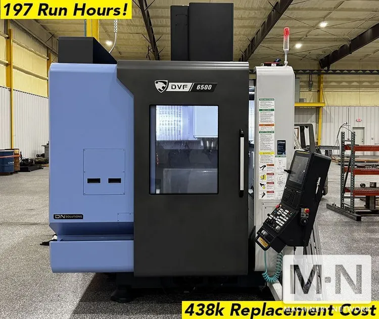2023 DN SOLUTIONS DVF 6500 Vertical Machining Centers (5-Axis or More) | Machinery Network