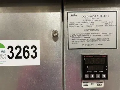USED COLD SHOT CHILLERS ACWC-060-EMS-_-_40-6