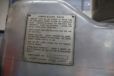1980 BRIDGEPORT TEXTRON Series II Special Manual Milling | MD Equipment Services LLC (18)