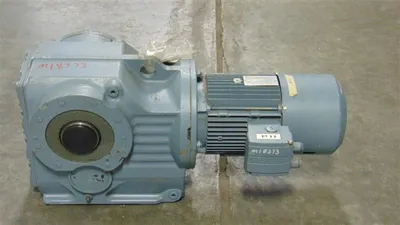 SEW Eurodrive KAZ97 DV112M4/BMG/HR/TH/IS3 Hollow Shaft Helical Gear Unit Used