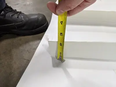 18' Cleated Conveyor Belt