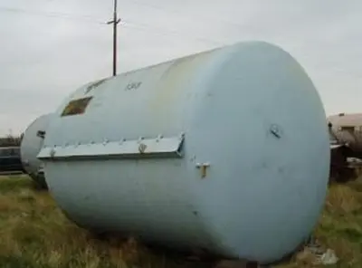 Tank, 8,150 Gallon, Glass Lined, 10' X 12', Pfaudler, 25 PSI, #S731117