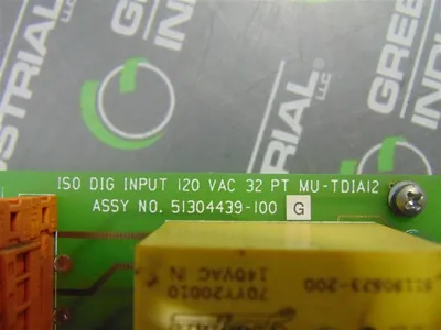 Honeywell MU-TDIA12 Isolated Digital Input Board 51304439-100 Rev. G Used