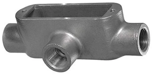 Calbrite S61500TE00 Type T Conduit Body, 1-1/2 in NPT, 316SS 316 Stainless Steel [New]