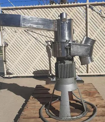 Mill, Hammer, Grinder, S/st, 6.25" Dia, CFM, 3 HP #S743819