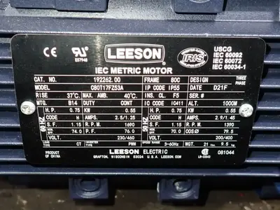 USED LEESON C80T17FZ53A