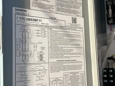 USED SIEMENS 17CUB92BF11