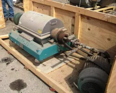 Sharples P2000 Super-D-Canter centrifuge, 316SS.