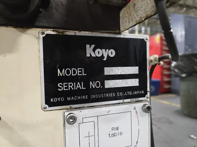 Koyo KC300D Rough Outer Diameter Grinding Machine