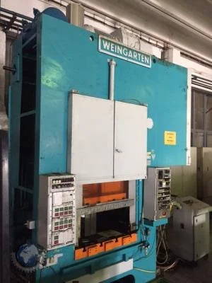 Used 1981 WEINGARTEN DE 125.10 Straight Side Presses SK | F.M.T. Group s.r.o. #1253252