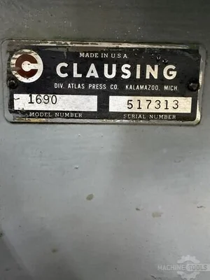 USED CLAUSING 1690
