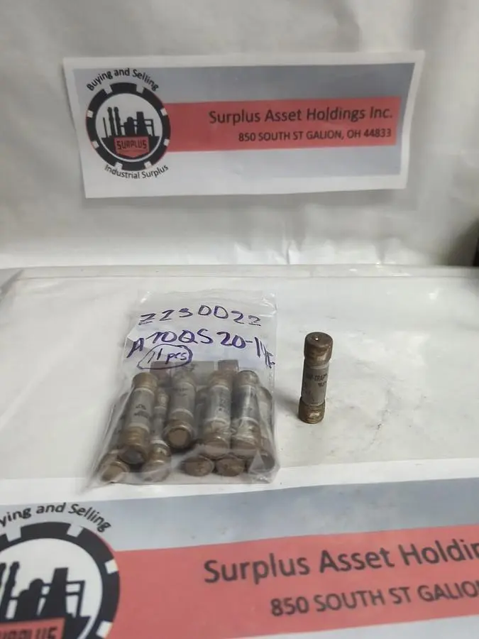 Used FERRAZ SHAWMUT A70QS20-14F Miscellaneous Equipment (Electrical & Power) | Surplus Asset Holdings #1199784