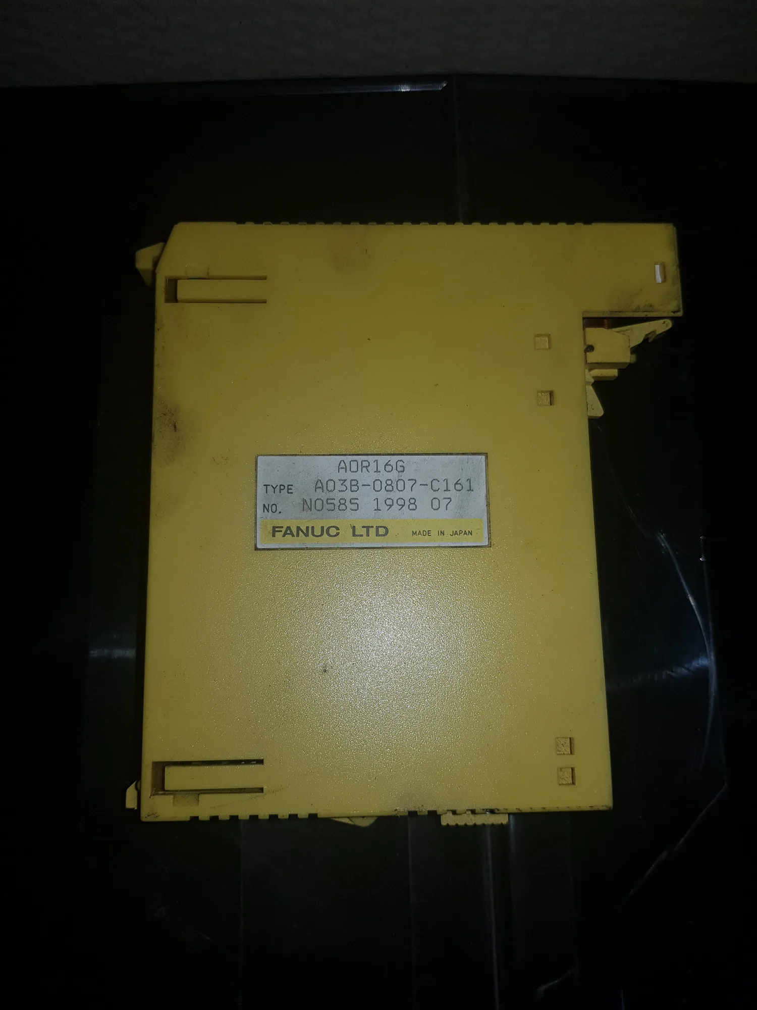 (REF 268) FANUC RELAY OUTPUT MODULE A03B-0807-C161
