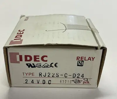New | in-Stock IDEC RJ22S-C-D24 Miscellaneous Equipment (Electrical & Power) | Surplus Asset Holdings #1191178