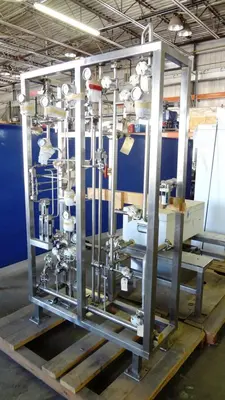 Sharples SP-725 Super helix clarifier centrifuge, 316/317SS.