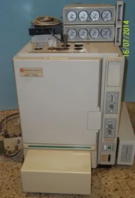 Used SHIMADZU GC-14A GAS CHROMATOGRAPH NO. C1089360072 GC Systems Texas US | Bamko Surplus Process Equipment #939451