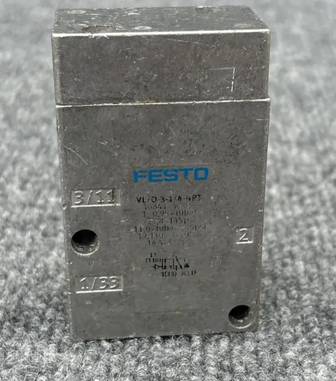 Used Festo VL/0 3-1/4 NPT Solenoid Valves California US | Davliegogo LLC #1708399