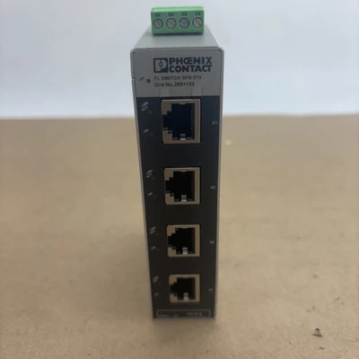 USED Phoenix Contact Fl Switch Sfn 5tx