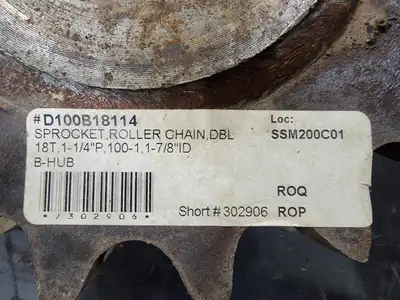 Roller Chain Sprocket D100B18114