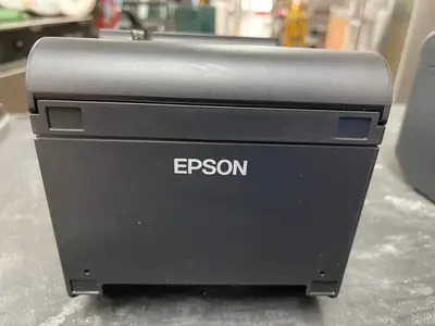 Used EPSON Used Epson TM-T20III Black Thermal Receipt POS Printer HLR Thermal Printers Illinois US | Falcon Restaurant Supply #1376383