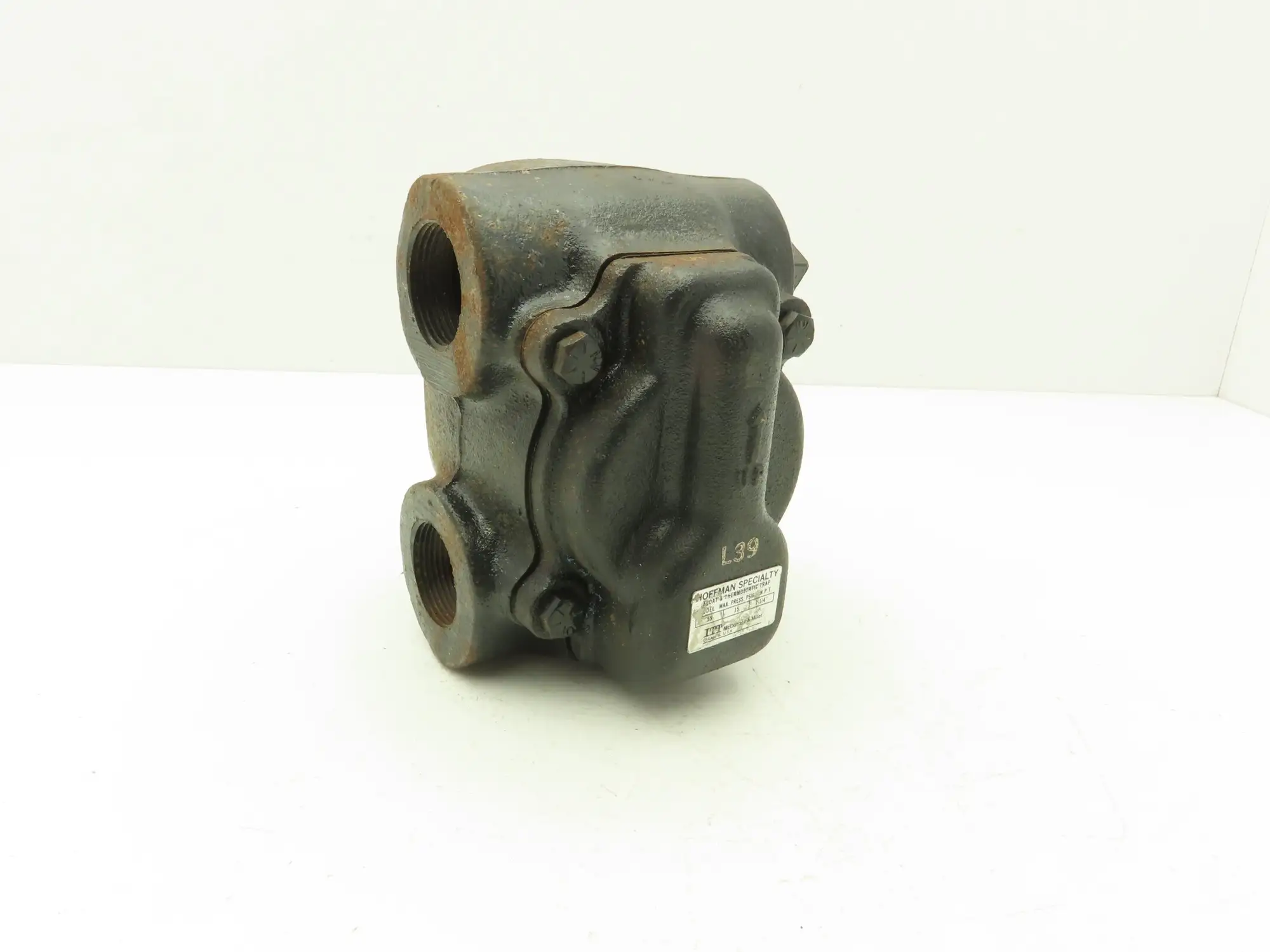 ITT Hoffman Specialty Model 55 Float & Thermostatic Steam Trap 15PSI 1-1/4"NPT